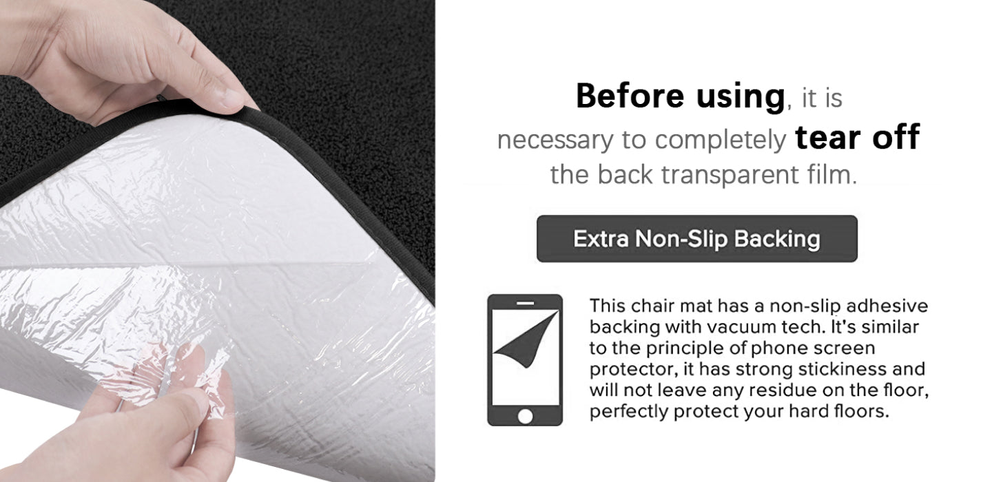Aothia office hardwood floor chair mat product description