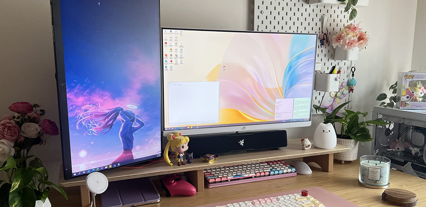 Aothia Dual Monitor Stand Product Usage Scenarios