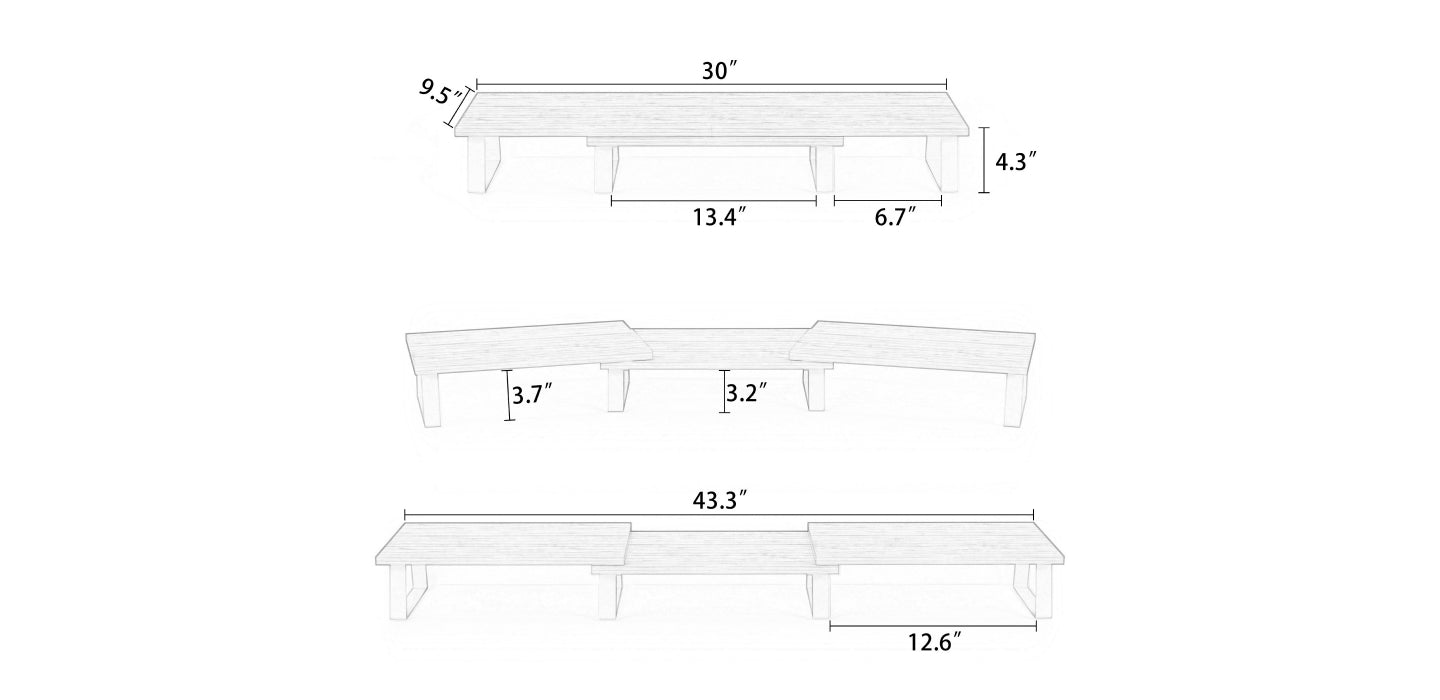 Computer Stand For Desktop Monitor Size