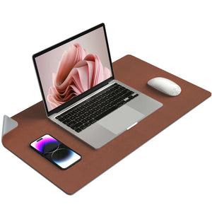 Dual-Side Mouse Pads For Desk (Three Sizes / Brown)