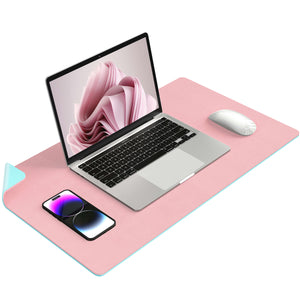 Dual-Side Mouse Pads For Desk (Four Sizes / Pink)