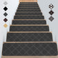 Self Adhesive Indoor Stair Runner Rugs Cover Mat Stair Treads for Wooden Steps