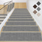 Non Slip Stair Treads for Wooden Steps Indoor 15pcs Brown Stair Rugs