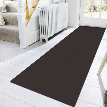 Pu Leather Soft Long Hallway Runner Rugs Mat 83" x 28"