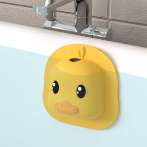 Bathtub Overflow Drain Cover Tub Overflow Drain Stopper with Suction Cups