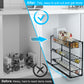 Pull Out 3-Tier Spice Rack Sliding Organizer for Kitchen Cabinets