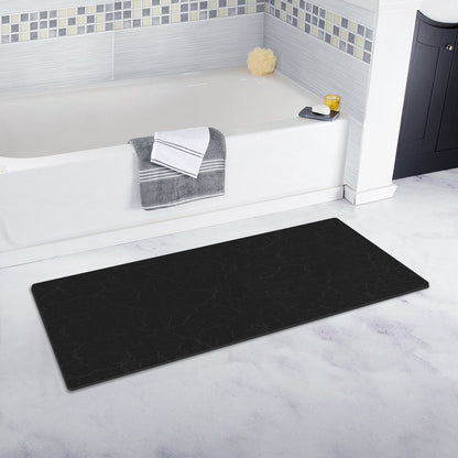 Suede Bathroom Mat Set