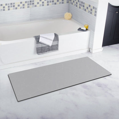 Suede Bathroom Mat Set