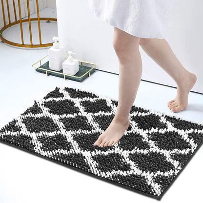 Indoor Door Mats Machine Washable Rugs 24x17 Inch Small Door Mat