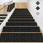 Wood Stair Treads Peel and Stick Carpet Tiles and  Self Adhesive Backing-15 Pack