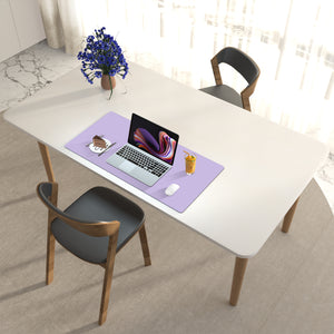Leather Desk Pad (Four Sizes / Lavender)