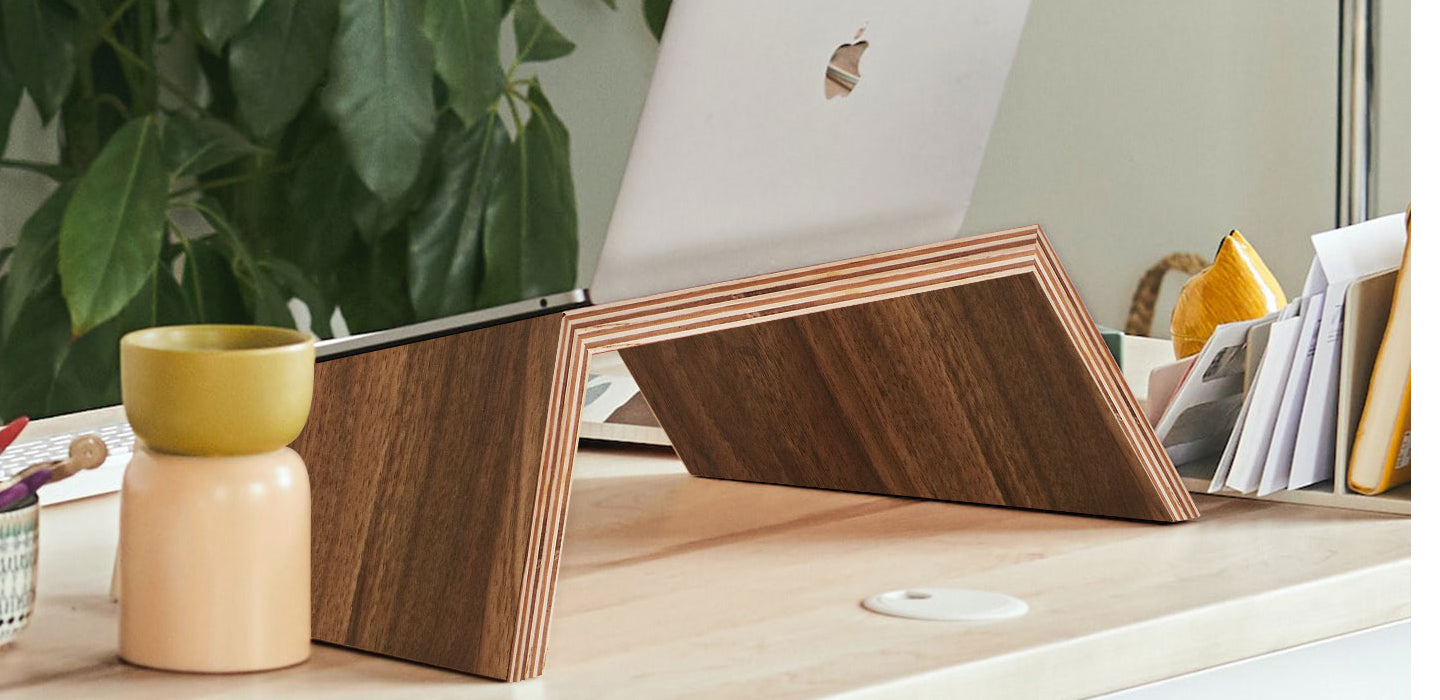 Aothia Wood Desktop Stands for Laptop Product Description