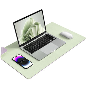 Dual-Side Mouse Pads For Desk (Three Sizes / Matcha)