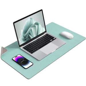 Dual-Side Mouse Pads For Desk (Four Sizes / Lake Blue)