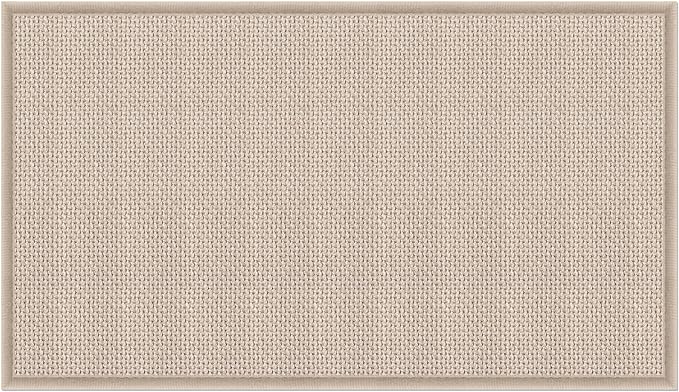 Nedia Home 18015 Rubber Coir 22 x 36 Mat, Acanthus, Personalized