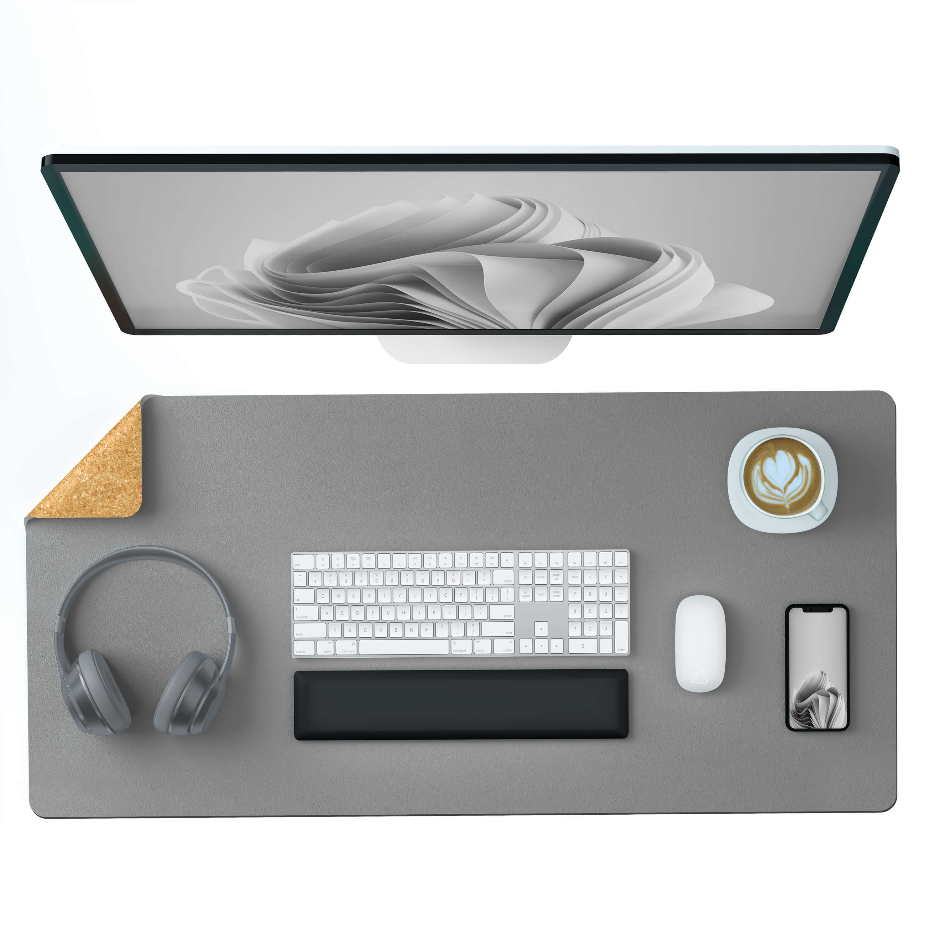 Aothia Cork Desk Pad
